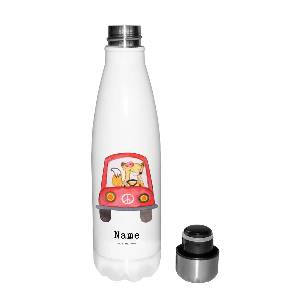 Personalised insulated bottle female driving instructor Heart gift, gift idea, best, farewell gift, passing exam, anniversary, retirement, promotion, job start, sayings, funny, profession