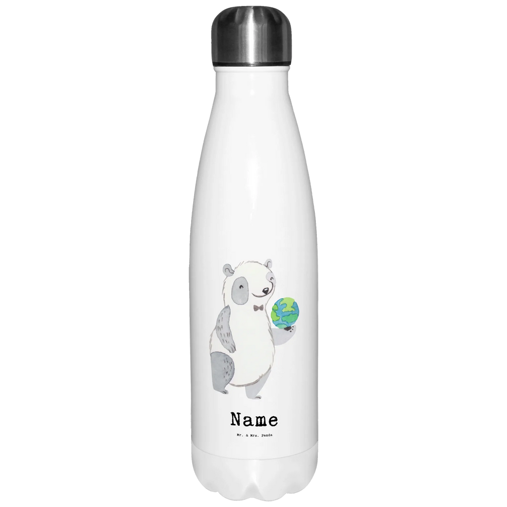 Personalised insulated bottle Meteorologist Heart gift, gift idea, best, farewell gift, passing exam, anniversary, retirement, promotion, job start, sayings, funny, profession