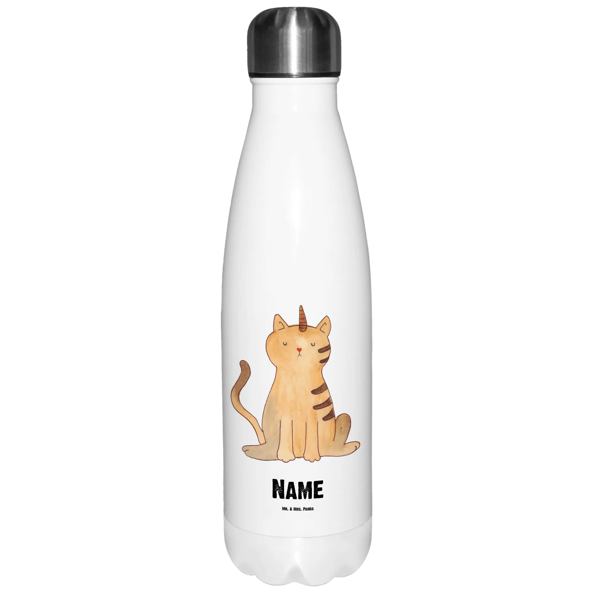 Personalised insulated bottle unicorn Cat unicorn, unicorns, Rainbow, Glitter, Kittycorn, Unicorn, cat present, cat lover, cat gift, Kitty