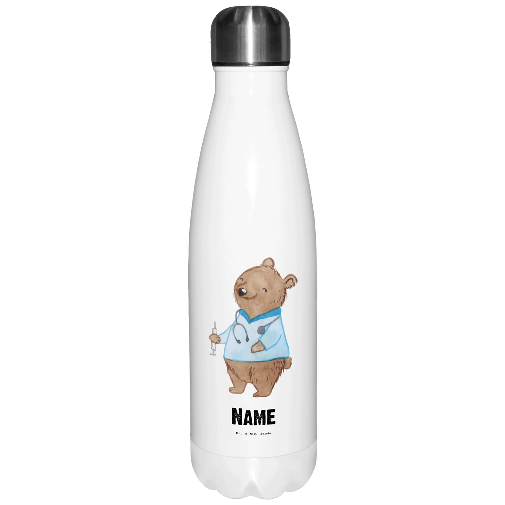 Spersonalizowana butelka termiczna anestezjolog serce Zawód, Wykształcenie, Jubileusz, Pożegnanie, Emerytura, Kolega, Koleżanka, Prezent, Dawać, Pracownik, Współpracownik, Firma, Dziękuję, Dziękuję bardzo