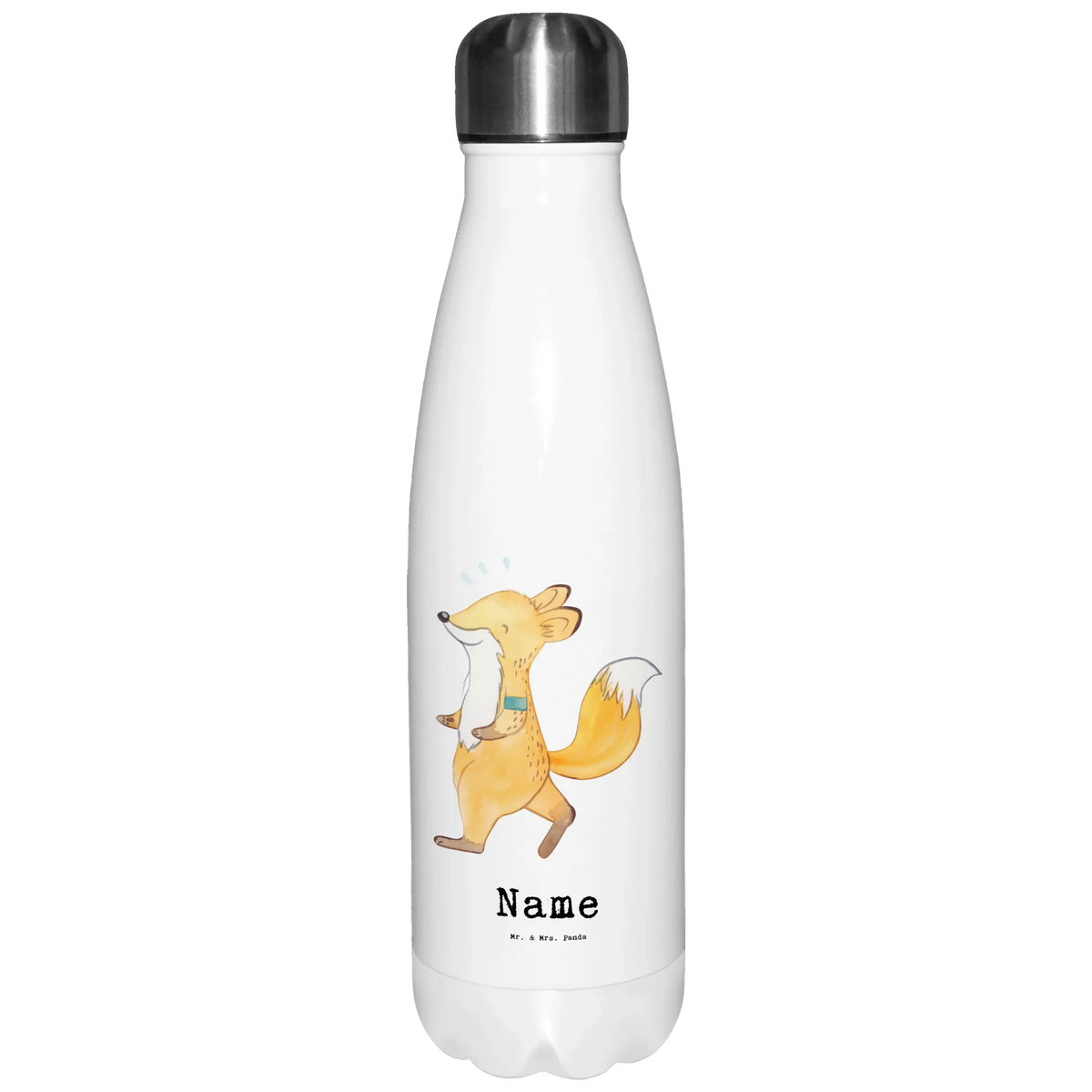 Personalisierte Thermosflasche Fuchs Joggen Wasserflasche personalisiert, Getränkeflasche Personalisiert, Personalisierte Edelstahlflasche, Trinkflasche personalisiert, Personalisierte Thermoskanne, Personalisierte Thermosflasche, Sportflasche personalisiert, Personalisierte Wasserflasche, Thermoflasche Personalisiert, Personalisierte Trinkflasche, Personalisierte Sportflasche, Personalisierte Trinkflasche Edelstahl, Thermosflasche personalisiert, Isolierflasche personalisiert, Trinkflasche personalisiert Edelstahl, Geschenk, Schenken, Sport, Sportart, Hobby, Danke, Dankeschön, Auszeichnung, Gewinn, Sportler, Laufsport, Joggen, Dauerlauf, Laufen
