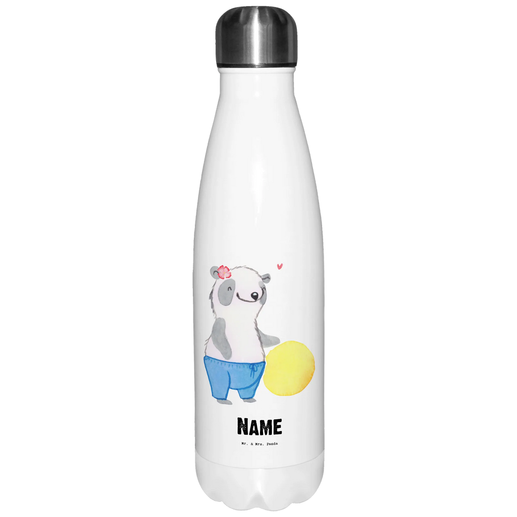 Personalised insulated bottle Female Physiotherapist Heart gift, gift idea, best, farewell gift, passing exam, anniversary, retirement, promotion, job start, sayings, funny, profession