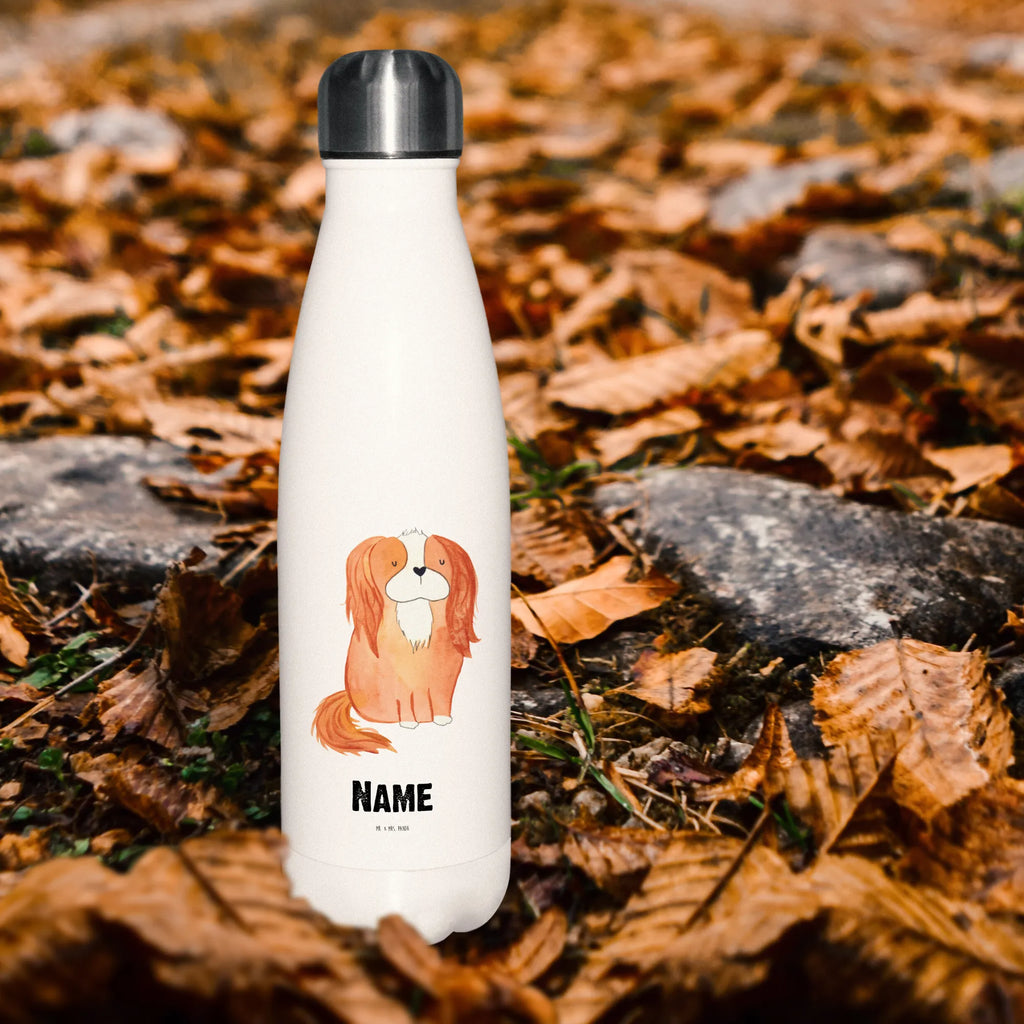 Personalised insulated bottle Dog Cavalier King Charles Spaniel dog, mutt, hound, woof, dog mama, dog breed, love dogs, love for dogs, dog decorative items, bag with dog print, funny gifts for dog owners, what do you give a dog lover, Christmas gifts for dogs, gifts for dogs, dog sayings, most beautiful dog, Cavalier King Charles Spaniel, Dog, Spaniel, Sayings, Cocker Spaniel
