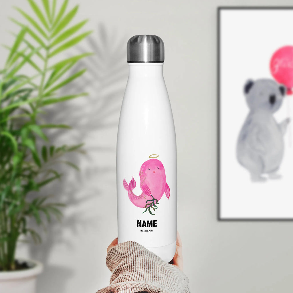 Personalised insulated bottle Star sign Virgo constellations, birthdays, astrology, zodiac, date of birth, month of birth, virgin, gift, gift August, birthday August, gift September, mermaid, birthday September, virgin zodiac sign