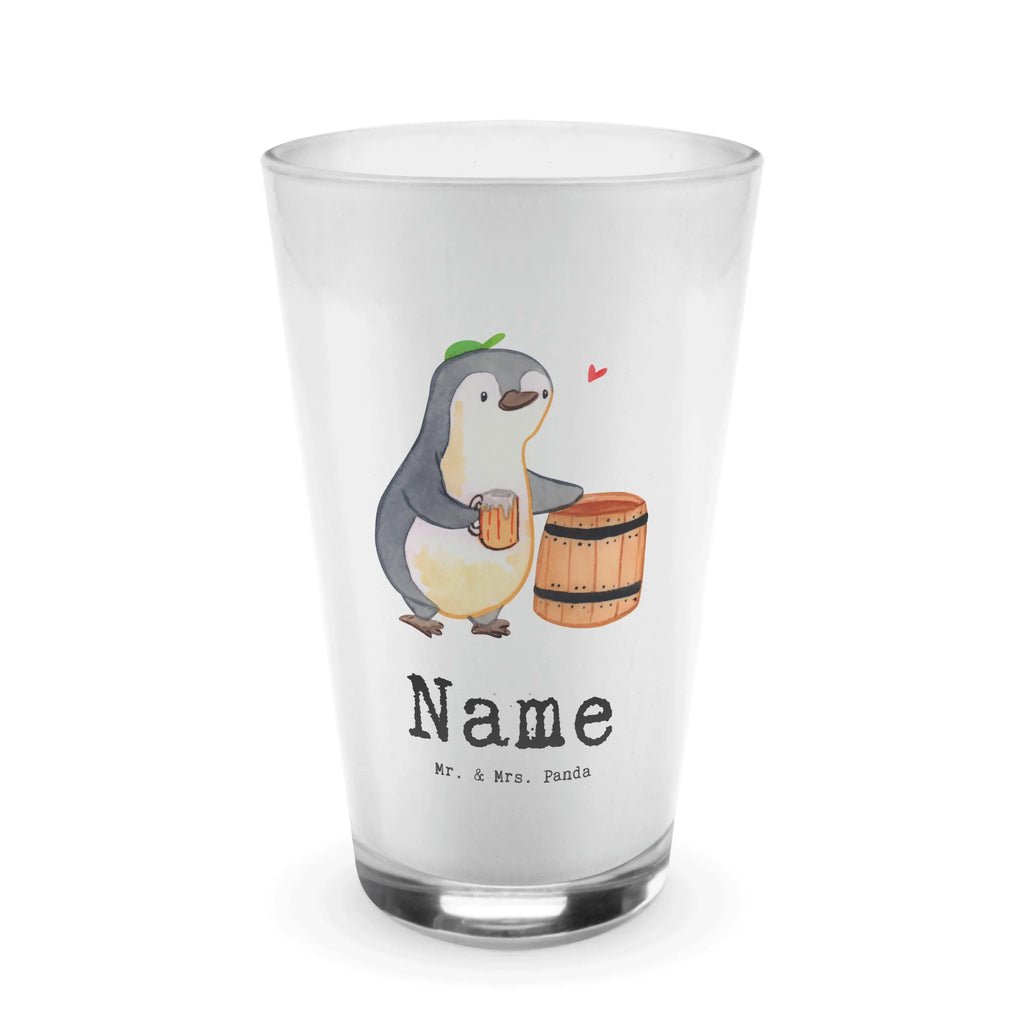Spersonalizowane szkło Pingwin Najlepszy kumpel do picia na świecie dla, Dziękuję, Prezent, Wręczyć, Urodziny, Prezent urodzinowy, Pomysł na prezent, Podziękować, Upominek, Sprawić radość, Tip na prezent