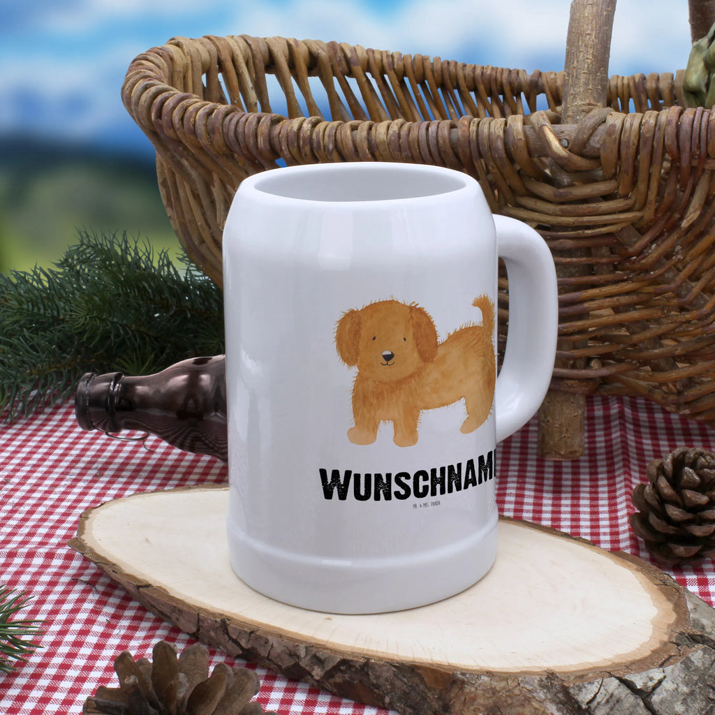 Personalisierter Bierkrug Hund flauschig Bierkrug mit Namen, Bierkrug personalisieren, Bierglas mit Namen, Personalisierung, Bedrucken, Hund, Hundemotiv, Haustier, Hunderasse, Tierliebhaber, Hundebesitzer, Sprüche, Hunde, Frauchen, Hundemama, Hundeliebe