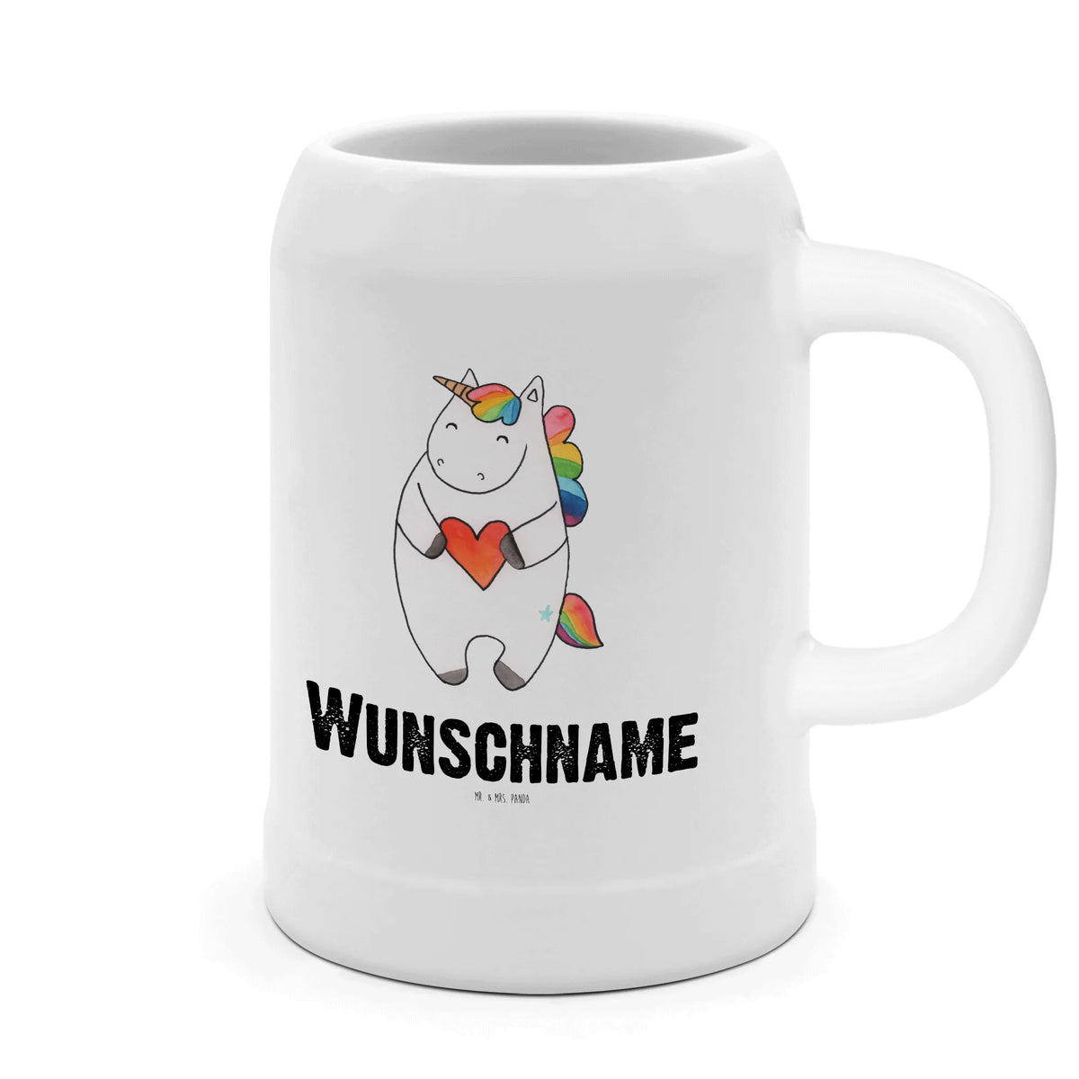 Personalised beer mug unicorn Heart unicorn, unicorns, bad girl, girlfriend present, Unicorn, girlfriend gift, funny, heart, different, evil, bad