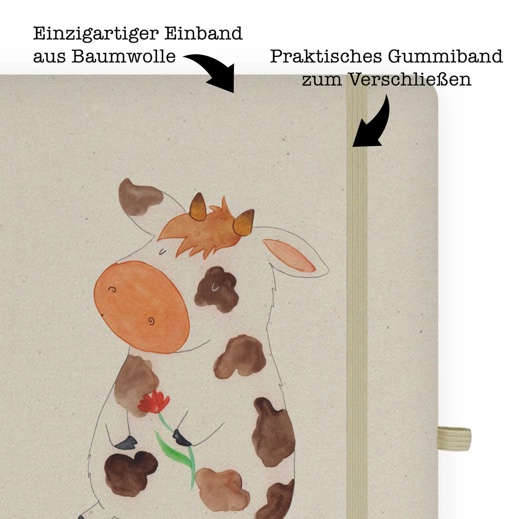 DIN A4 Personalizowany Notatnik Krowa Gospodarstwo, zwierzęta gospodarskie, rolnik, rolniczka
