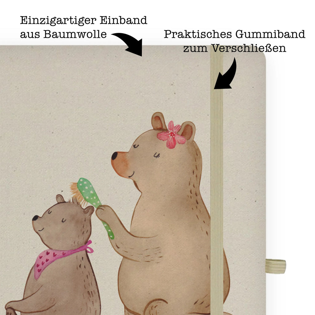 Personalised notebook bear child Family, Father's Day, Mother's Day, brother, sister, Mom, Dad, Gift, Mama