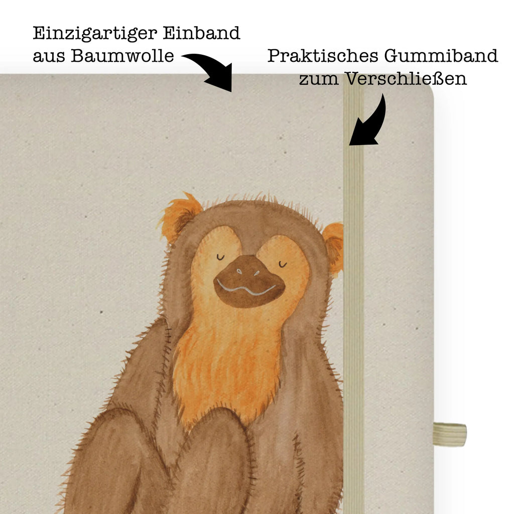 Personalised notebook Monkey Africa, monkey, selfcare, motivation, respect, self-love, self-confidence, self-esteem, monkeys, love