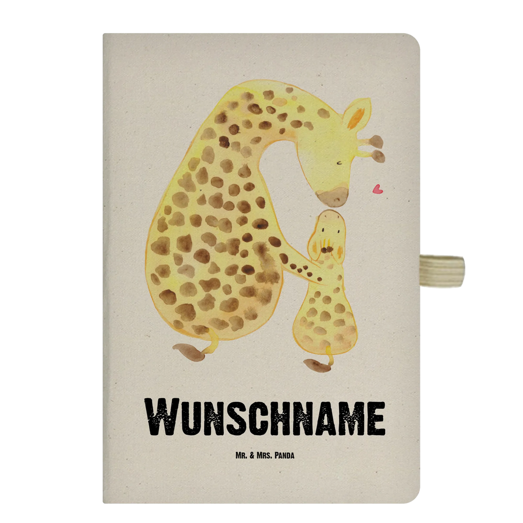 Personalised notebook giraffe child Africa, child, mum, mother, favourite person, son, giraffe, daughter