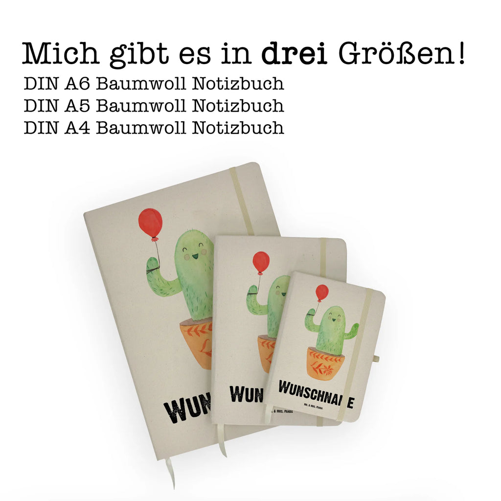 Personalised notebook cactus balloon cactus, cactuses, plants, cactus plant, small green cactus, girlfriend, joy, new start, balloon, office life, cacti, exam, education, office, boyfriend, stress
