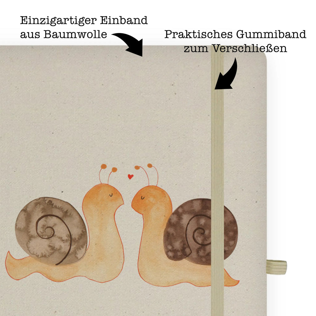 DIN A4 Personalizowany Notatnik Miłość ślimaków Miłość, partner, przyjaciel, przyjaciółka, mąż, żona, wesele, zaręczyny, prośba o rękę, prezent miłosny, rocznica, dzień ślubu