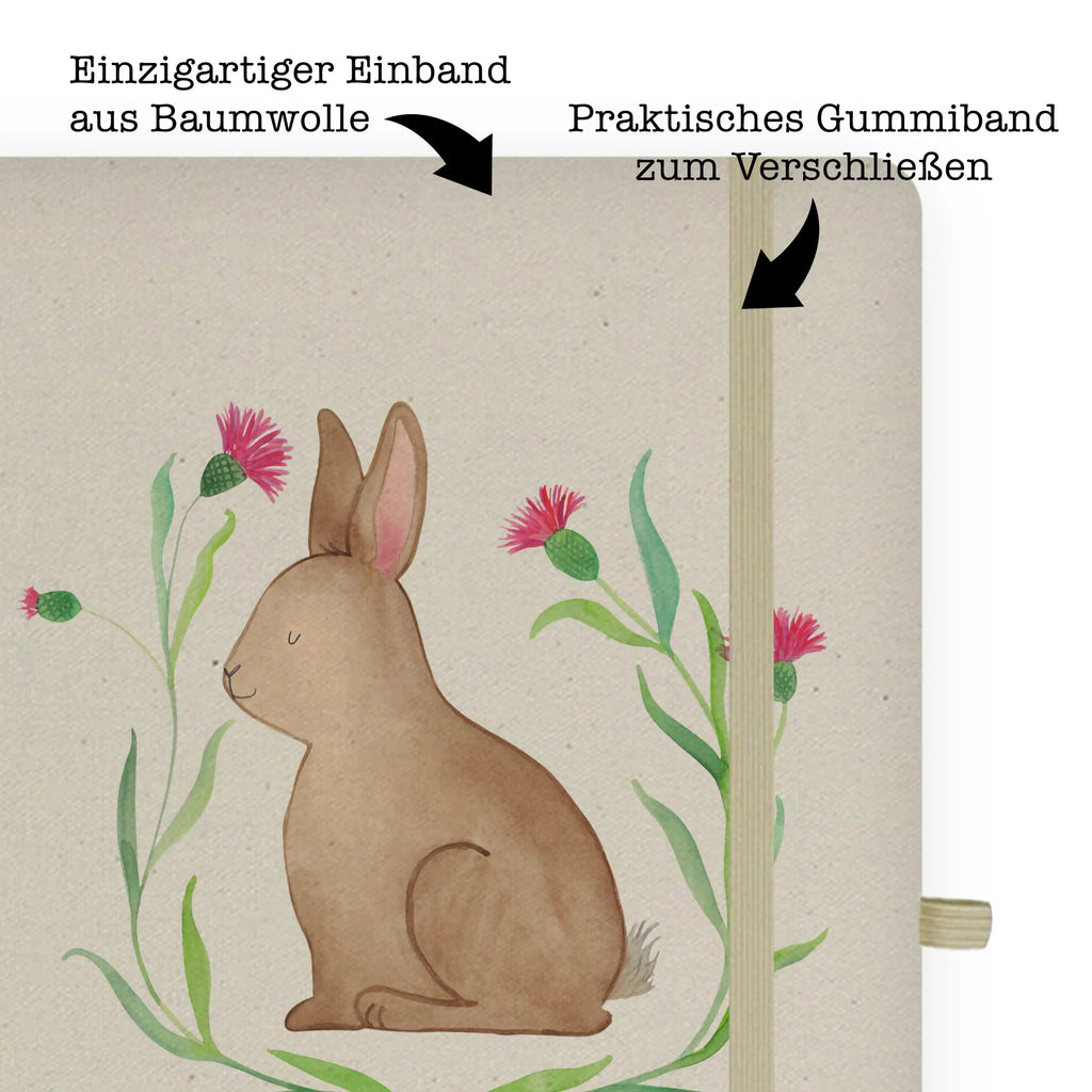 Personalised notebook Hare Sit Easter, Easter bunny, Easter flower, Rabbit, Love, Happy Easter, Easter greetings, Greetings, Hare