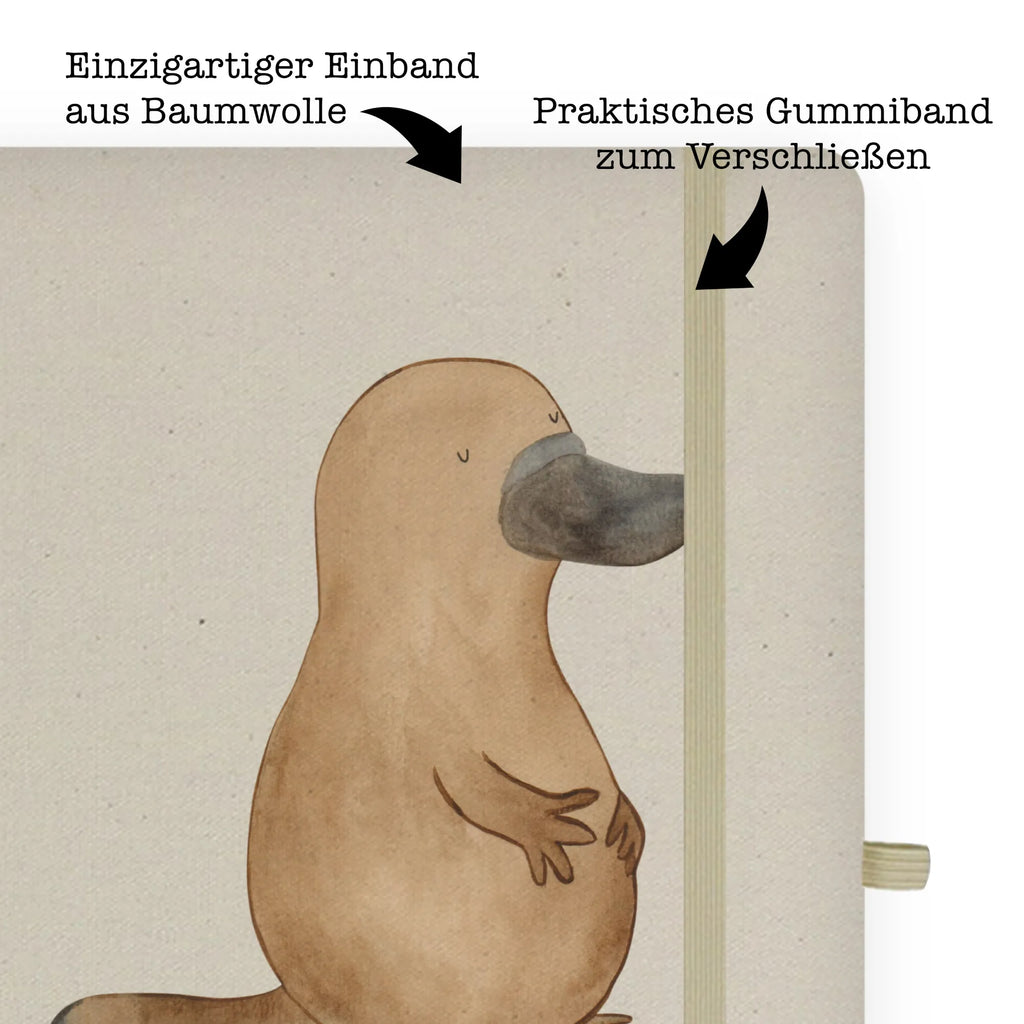 Personalised notebook platypus courage Seafood, aquatic animals, ocean, sea, fish, shells, corals, reef, whale, narwhal, sea urchin, lobster, platypus, turtle, manatee, crocodile, orca, shrimp, gifts for seafood lovers, water world, underwater animals, underwater world, vacation, deep sea, seafood fans, gift ideas, seafood decoration, seafood posters, Platypus, brave, wisdom, new start, office, work, motivation, world trip, new beginning, Raodtrip, training, courage