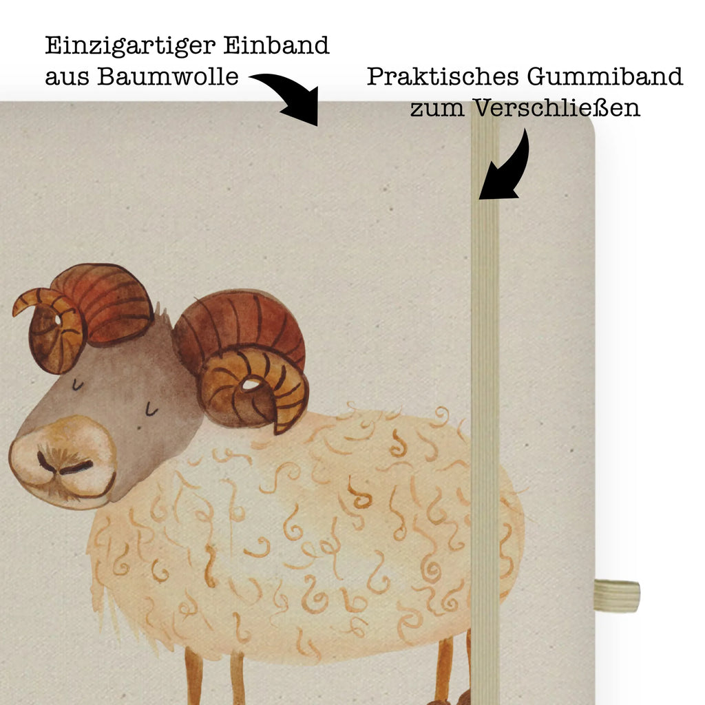 DIN A4 Personalizowany Notatnik znak zodiaku Baran Znak zodiaku, gwiazdozbiór, horoskop, astrologia, ascendent