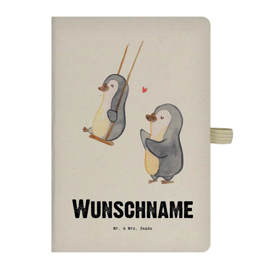 Personalised notebook penguin Best grandmother in the world for, thank you, gift, giving, birthday, birthday present, gift idea, souvenir, make you happy, gift tip, grandma, become grandma, Grandmother, grandparents