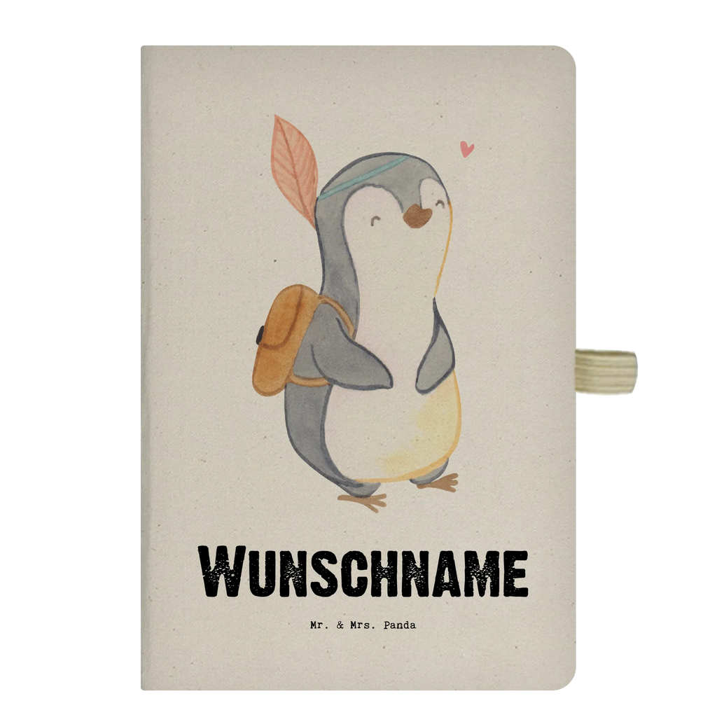 Personalised notebook penguin Best stepchild in the world for, thank you, gift, giving, birthday, birthday present, gift idea, souvenir, make you happy, gift tip, married, christening, favourite, stepchild, children, child, son, kids, offspring, kiddy, best, birth, kid, daughter