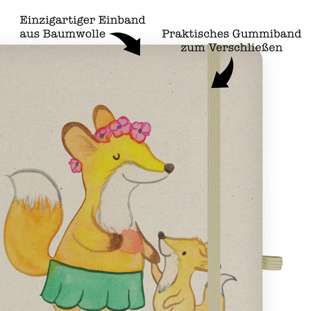 DIN A4 Personalizowany Notatnik lis Najlepsza Mama na świecie dla, Dziękuję, Prezent, Wręczyć, Urodziny, Prezent urodzinowy, Pomysł na prezent, Podziękować, Upominek, Sprawić radość, Tip na prezent