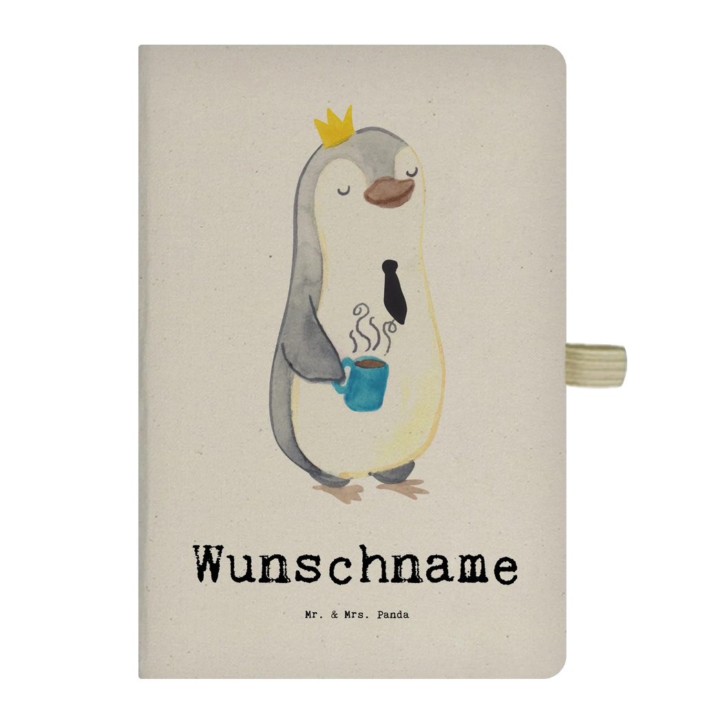 DIN A4 Personalizowany Notatnik Pingwin Najlepszy kierownik działu na świecie dla, Dziękuję, Prezent, Wręczyć, Urodziny, Prezent urodzinowy, Pomysł na prezent, Podziękować, Upominek, Sprawić radość, Tip na prezent