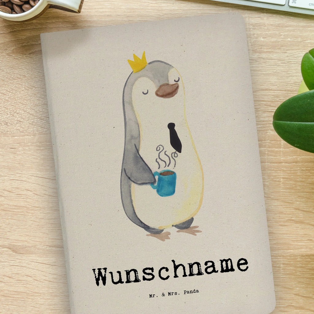 DIN A4 Personalizowany Notatnik Pingwin Najlepszy kierownik działu na świecie dla, Dziękuję, Prezent, Wręczyć, Urodziny, Prezent urodzinowy, Pomysł na prezent, Podziękować, Upominek, Sprawić radość, Tip na prezent