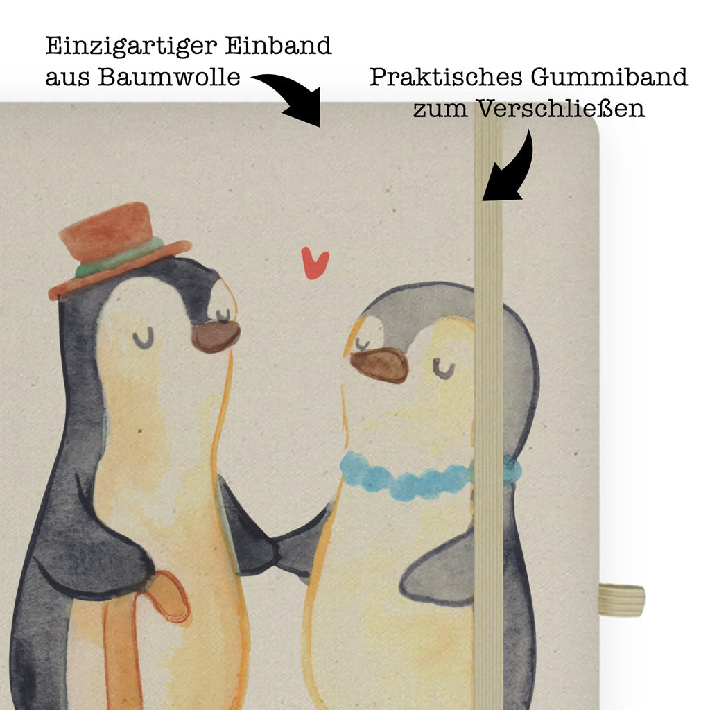 Personalised notebook penguin Best grandparents in the world for, thank you, gift, giving, birthday, birthday present, gift idea, souvenir, make you happy, gift tip, grandma, best, grandparents, oppi, oppa, grandmother, grandchild, grandfather, little thing, Grandparents, grandpa, granddaughter, grandpa. Grandpa, grandson