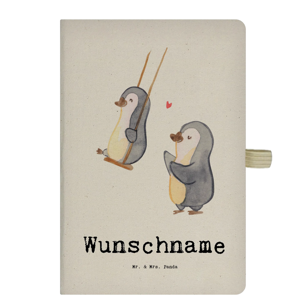 DIN A4 Personalizowany Notatnik Pingwin Najlepsza chrzestna na świecie dla, Dziękuję, Prezent, Wręczyć, Urodziny, Prezent urodzinowy, Pomysł na prezent, Podziękować, Upominek, Sprawić radość, Tip na prezent