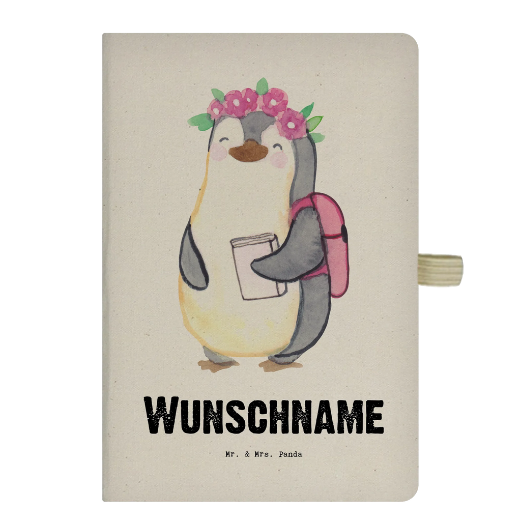 DIN A4 Personalizowany Notatnik pingwin Najlepsza córka na świecie dla, Dziękuję, Prezent, Wręczyć, Urodziny, Prezent urodzinowy, Pomysł na prezent, Podziękować, Upominek, Sprawić radość, Tip na prezent