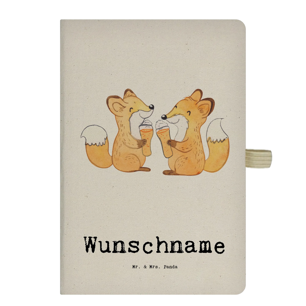 Personalised notebook Fox Best Half Brother in the World for, thank you, gift, giving, birthday, birthday present, gift idea, souvenir, make you happy, gift tip, trifle, step siblings, Half brother, brother, siblings, brudi, step, sister, present, son, best, brother heart, step brother, family