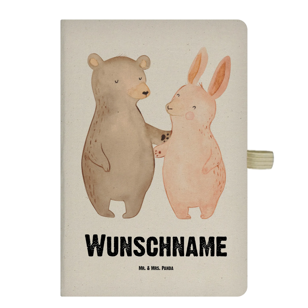 Personalised notebook Hare best buddy in the world for, thank you, gift, giving, birthday, birthday present, gift idea, souvenir, make you happy, gift tip, buddy, colleague, cronies, best, bro, best friend, best friends, friendship, sweetheart