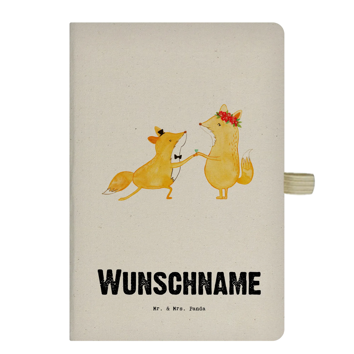 Personalised notebook Fox Best Fiancé in the World for, thank you, gift, giving, birthday, birthday present, gift idea, souvenir, make you happy, gift tip, Husband, Wedding, Fiance, Dream Man, Boyfriend, Marriage, Betrothal, To-be