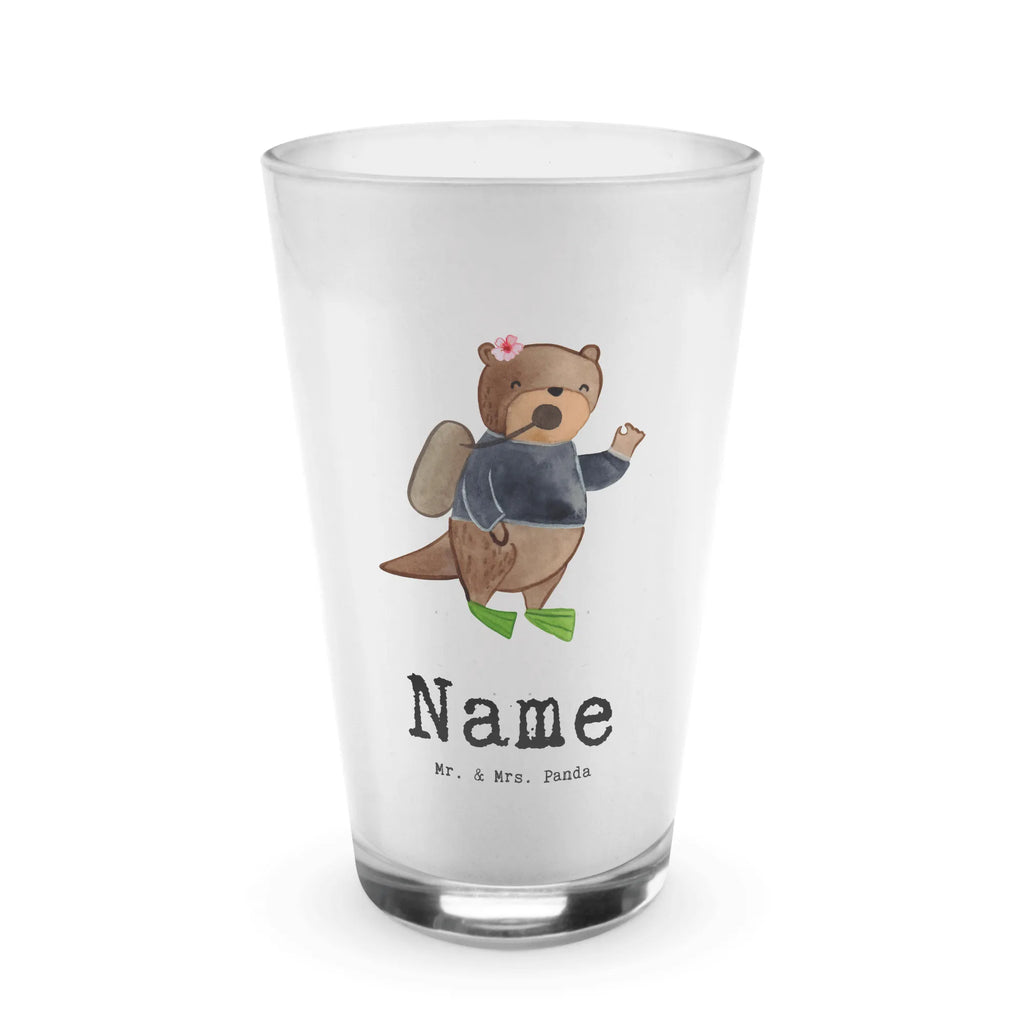 Personalised glass Dive Instructor Heart gift, gift idea, best, farewell gift, passing exam, anniversary, retirement, promotion, job start, sayings, funny, profession