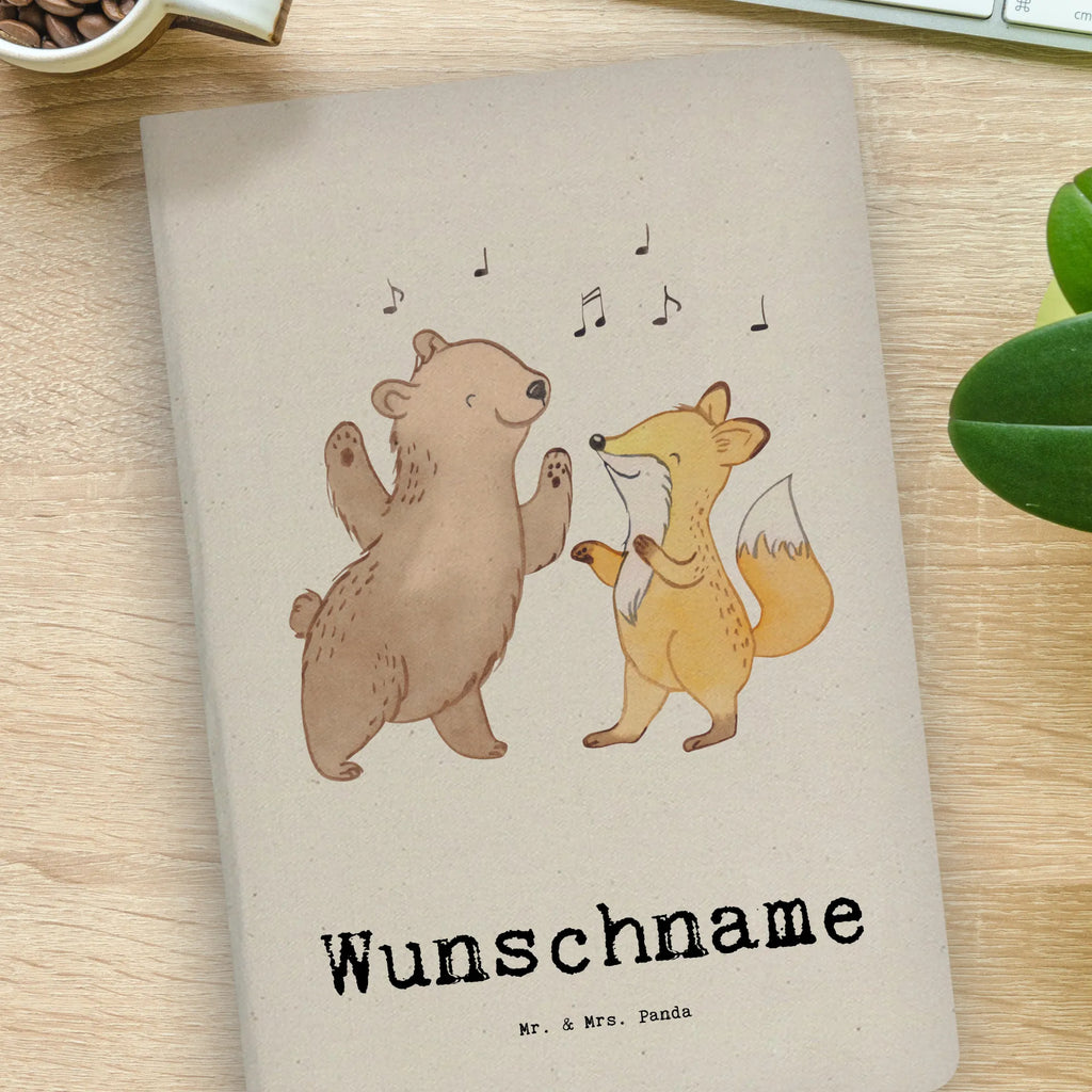 DIN A4 Personalizowany Notatnik królik taniec Prezent, Sport, Dyscyplina sportowa, Hobby, Darować, Dziękuję, Dzięki, Wyróżnienie, Wygrana, Sportowiec