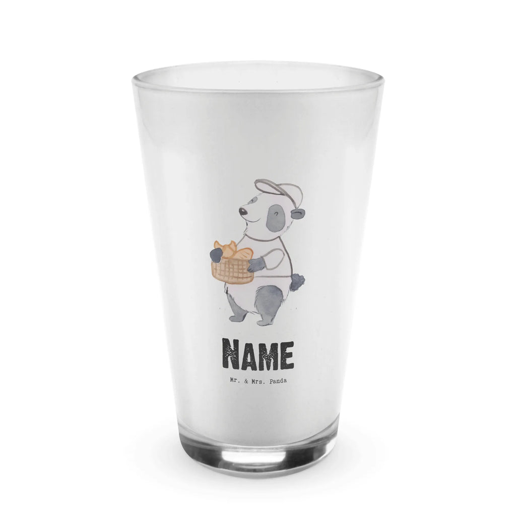 Spersonalizowane szkło Sprzedawca w piekarni serce Zawód, Wykształcenie, Jubileusz, Pożegnanie, Emerytura, Kolega, Koleżanka, Prezent, Dawać, Pracownik, Współpracownik, Firma, Dziękuję, Dziękuję bardzo