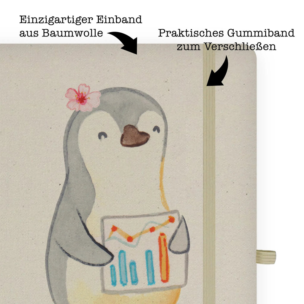 Personalised notebook Economic Analyst heart gift, gift idea, best, farewell gift, passing exam, anniversary, retirement, promotion, job start, sayings, funny, profession