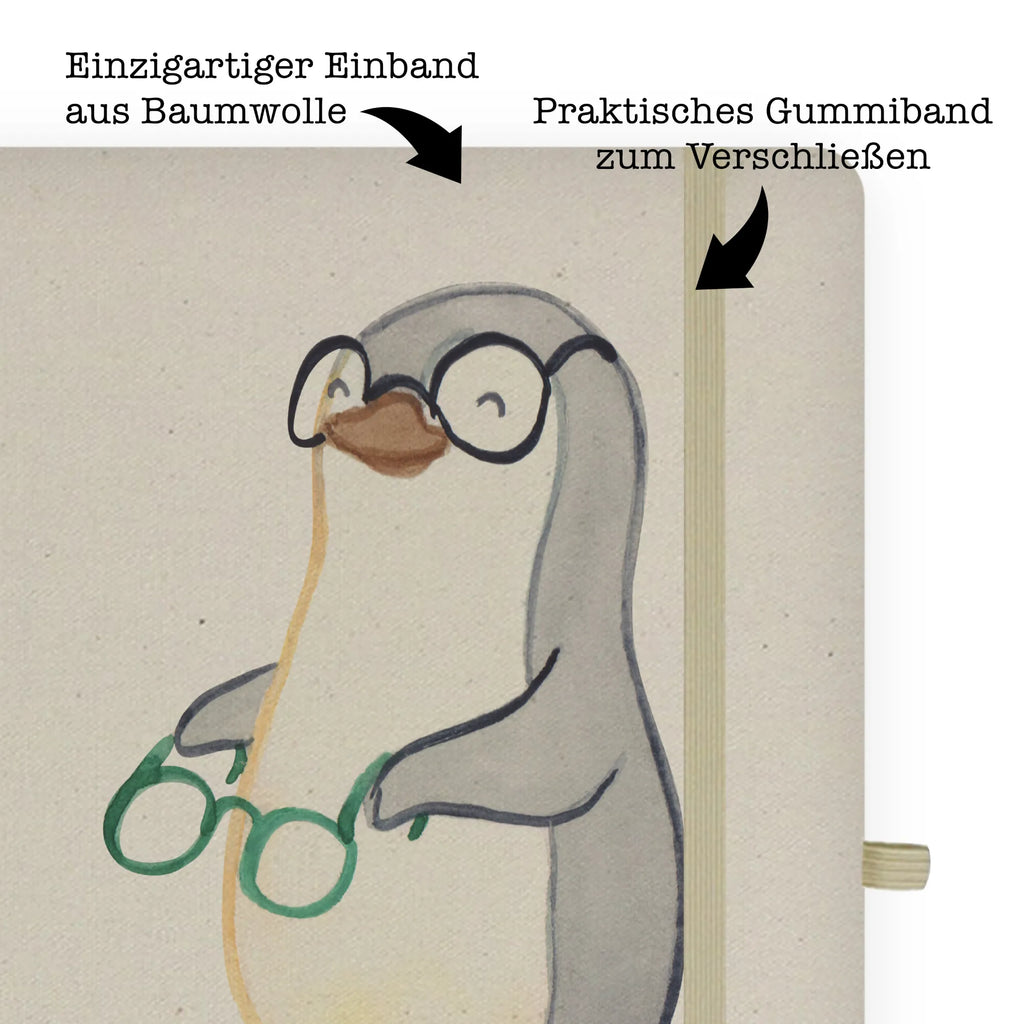 Personalised notebook optician Heart gift, gift idea, best, farewell gift, passing exam, anniversary, retirement, promotion, job start, sayings, funny, profession