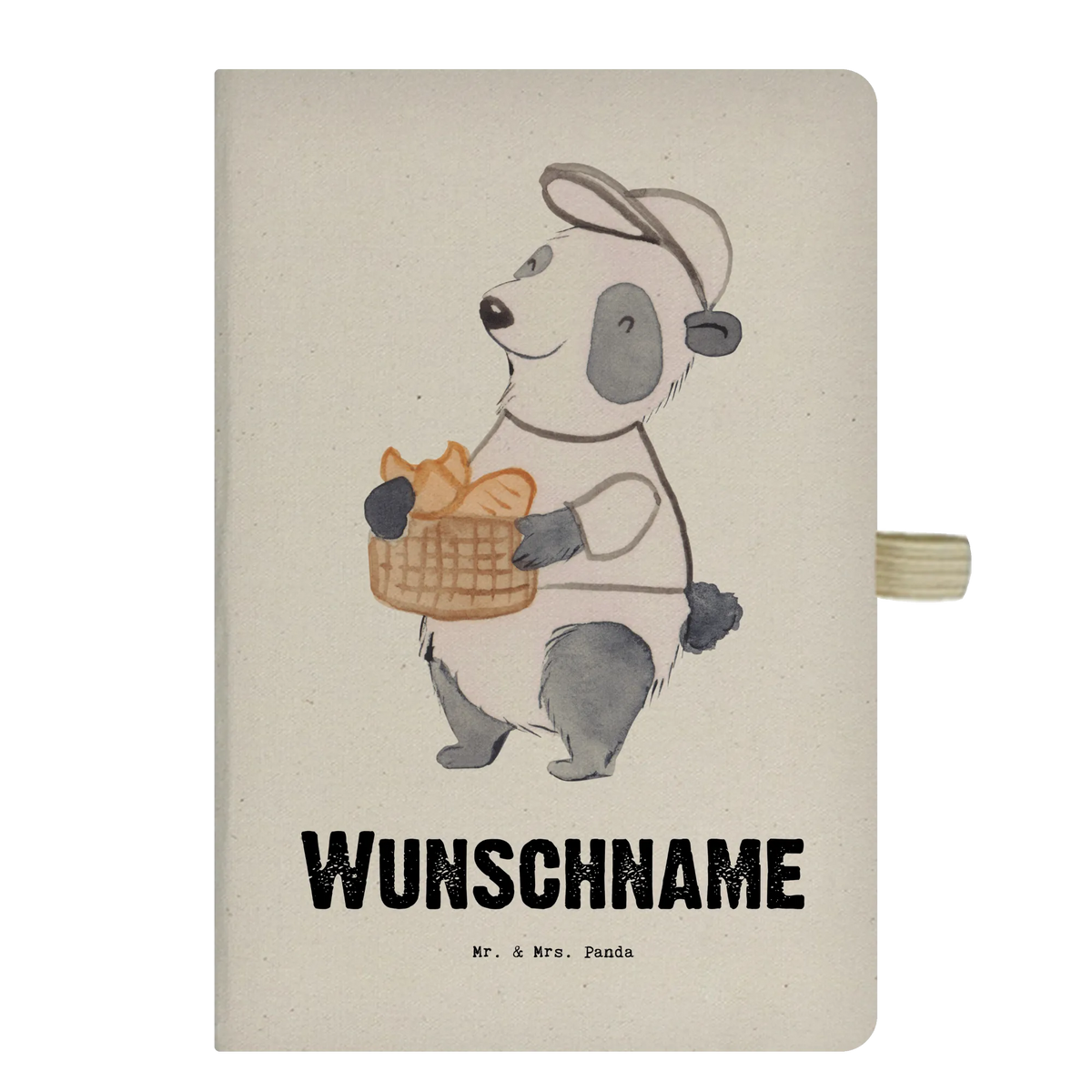 Personalised notebook Baker Heart gift, sayings, gift idea, best, farewell gift, passing exam, anniversary, retirement, promotion, job start, profession
