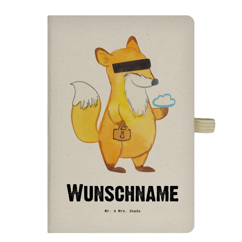 Personalised notebook Data Protection Officer Heart gift, gift idea, best, farewell gift, passing exam, anniversary, retirement, promotion, job start, sayings, funny, profession