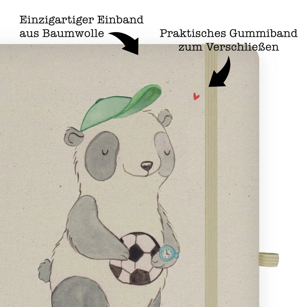 Personalised notebook soccer coach heart gift, gift idea, best, farewell gift, passing exam, anniversary, retirement, promotion, job start, sayings, funny, profession