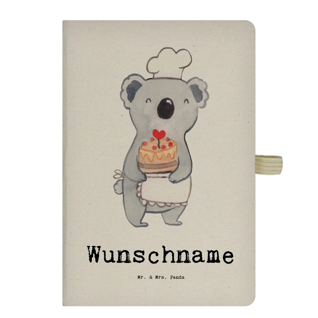 Personalised notebook Confectioner Heart gift, gift idea, best, farewell gift, passing exam, anniversary, retirement, promotion, job start, sayings, funny, profession