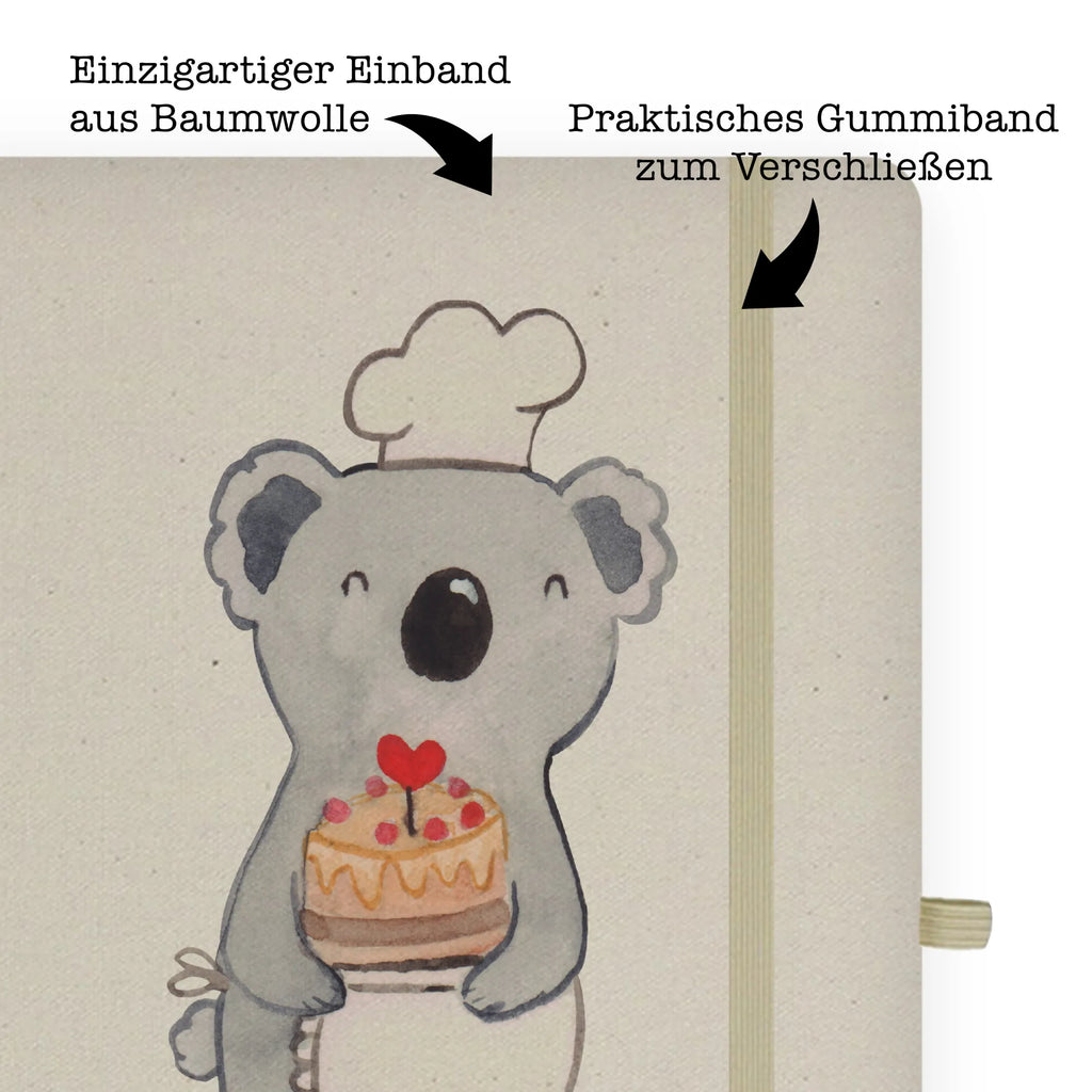 Personalised notebook Confectioner Heart gift, gift idea, best, farewell gift, passing exam, anniversary, retirement, promotion, job start, sayings, funny, profession