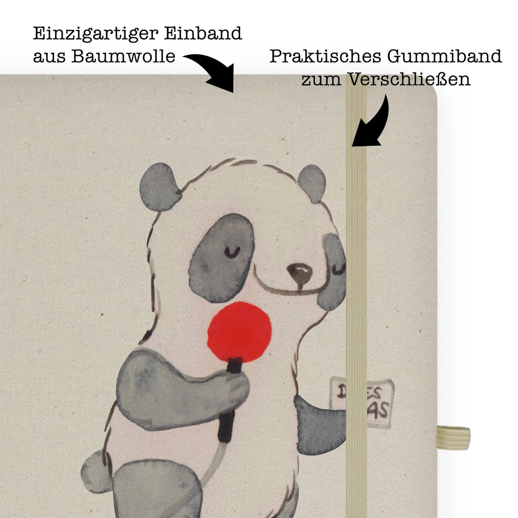 Personalised notebook Sports reporter heart gift, gift idea, best, farewell gift, passing exam, anniversary, retirement, promotion, job start, sayings, funny, profession