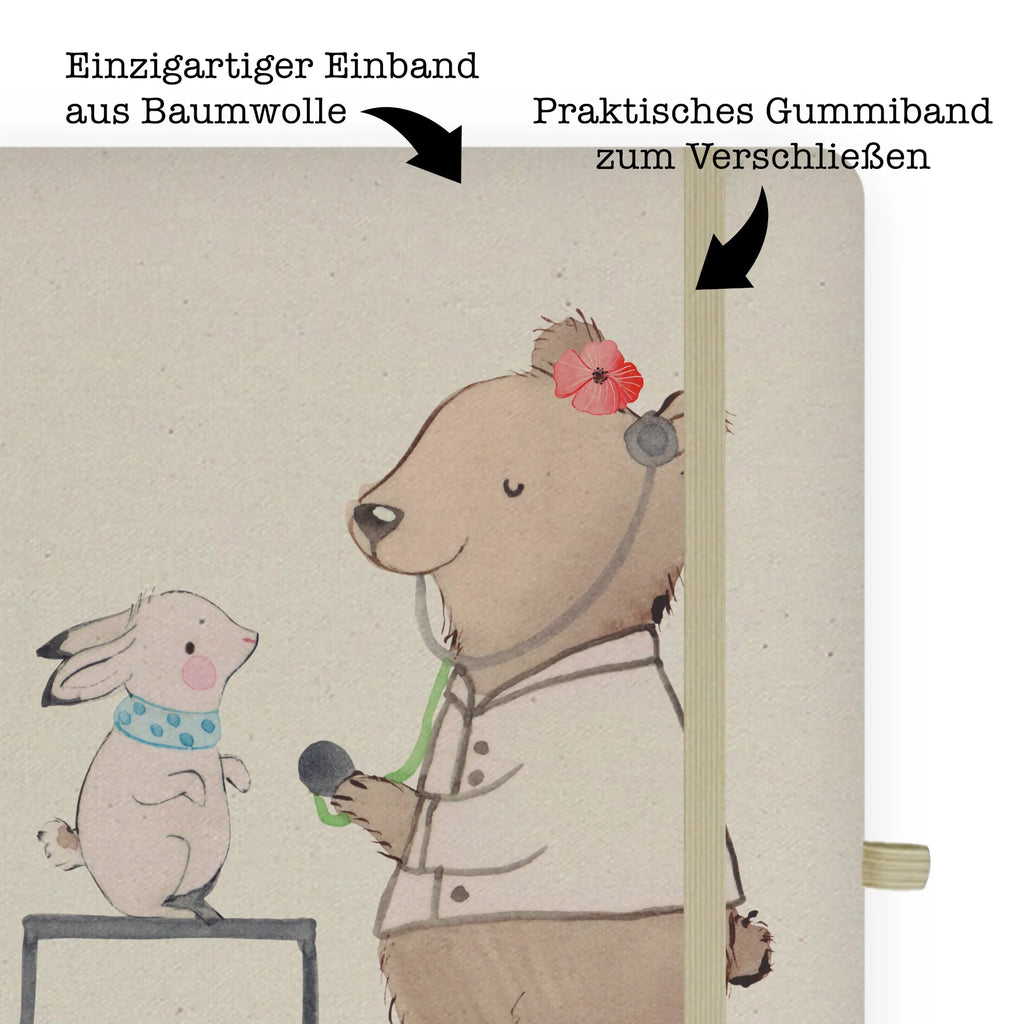 DIN A4 Personalizowany Notatnik weterynarka Serce Zawód, Wykształcenie, Jubileusz, Pożegnanie, Emerytura, Kolega, Koleżanka, Prezent, Dawać, Pracownik, Współpracownik, Firma, Dziękuję, Dziękuję bardzo