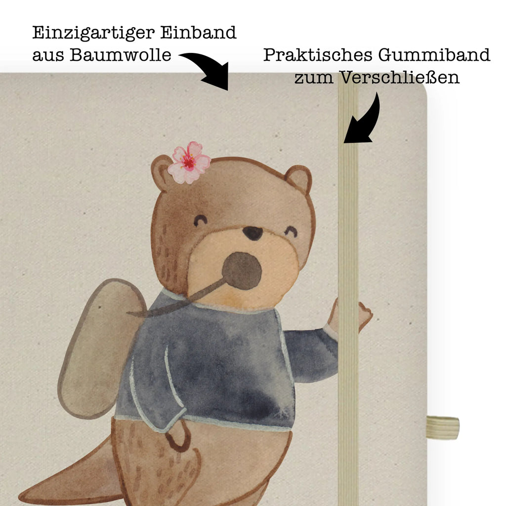 Personalised notebook Diver Heart gift, gift idea, best, farewell gift, passing exam, anniversary, retirement, promotion, job start, sayings, funny, profession