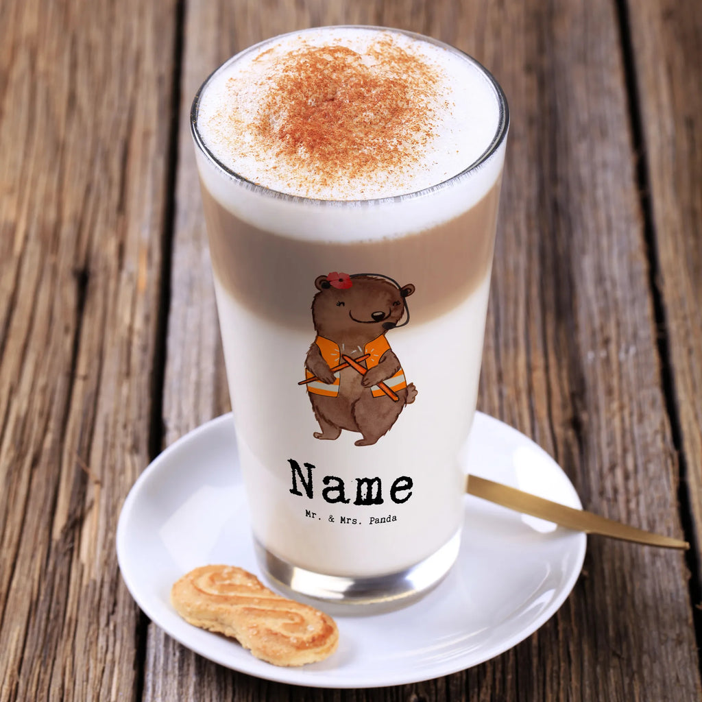 Personalised glass flight attendant heart gift, gift idea, best, farewell gift, passing exam, anniversary, retirement, promotion, job start, sayings, funny, profession