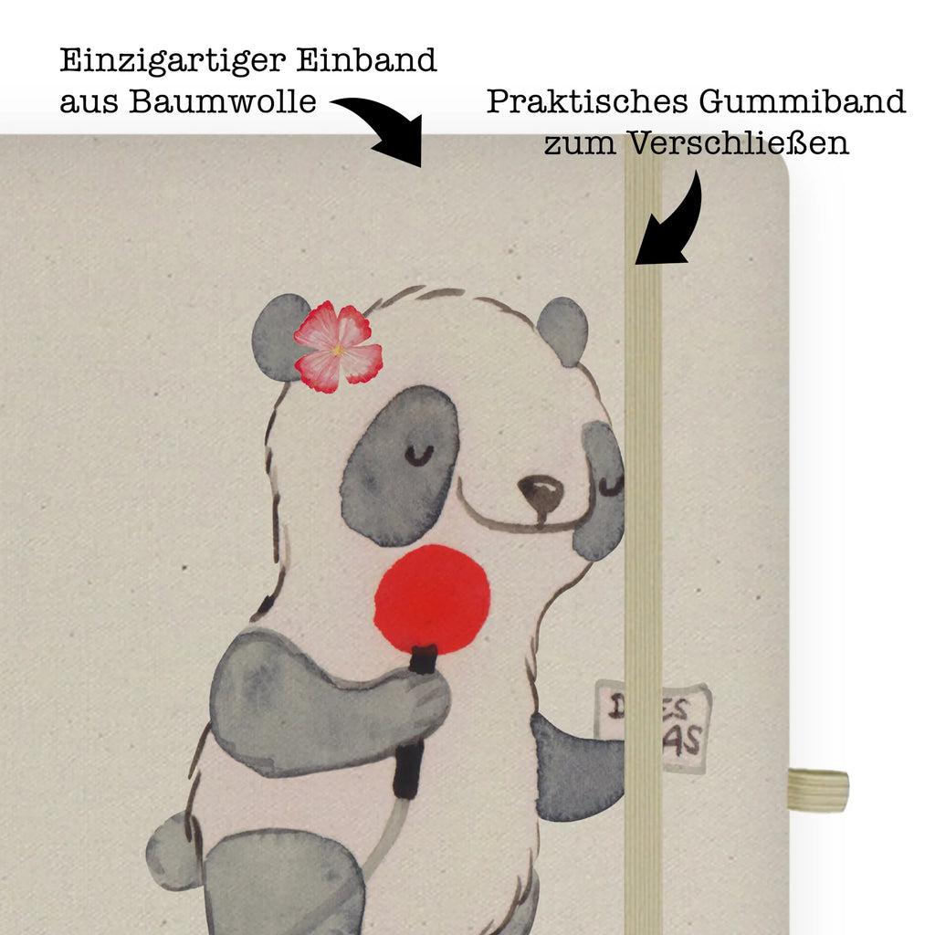 Personalised notebook Press spokeswoman Heart gift, gift idea, best, farewell gift, passing exam, anniversary, retirement, promotion, job start, sayings, funny, profession