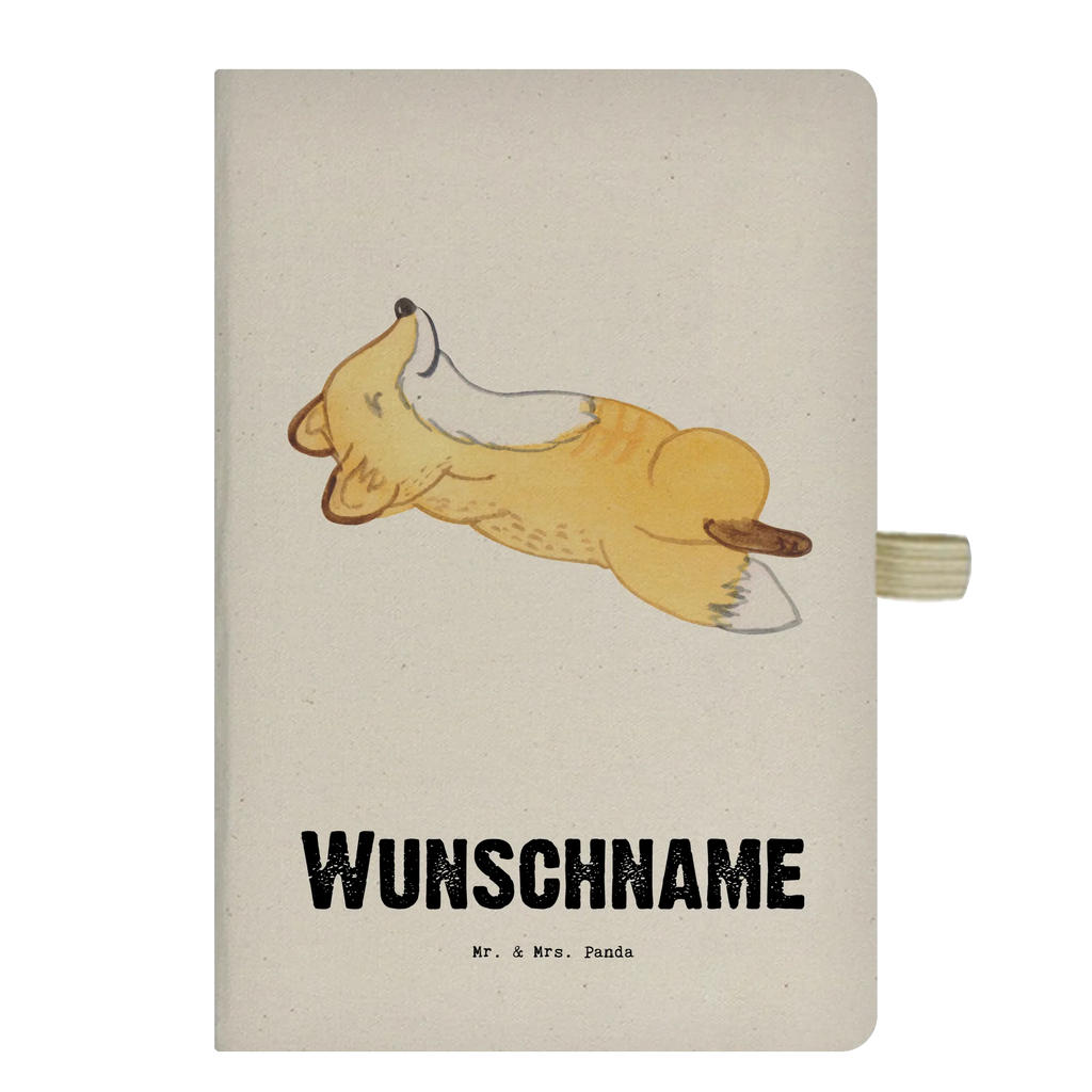 DIN A4 Personalizowany Notatnik Lis brzuszki Prezent, Sport, Dyscyplina sportowa, Hobby, Darować, Dziękuję, Dzięki, Wyróżnienie, Wygrana, Sportowiec