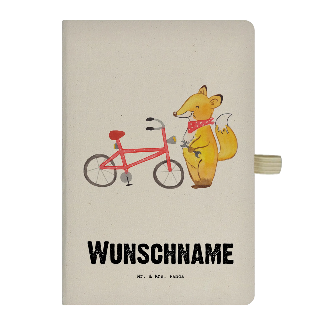 Personalised notebook Two-Wheeler Mechatronics Technician Heart gift, gift idea, best, farewell gift, passing exam, anniversary, retirement, promotion, job start, sayings, funny, profession