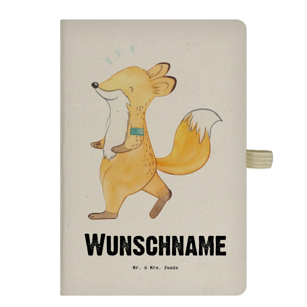 DIN A4 Personalizowany Notatnik lis Bieganie Prezent, Sport, Dyscyplina sportowa, Hobby, Darować, Dziękuję, Dzięki, Wyróżnienie, Wygrana, Sportowiec