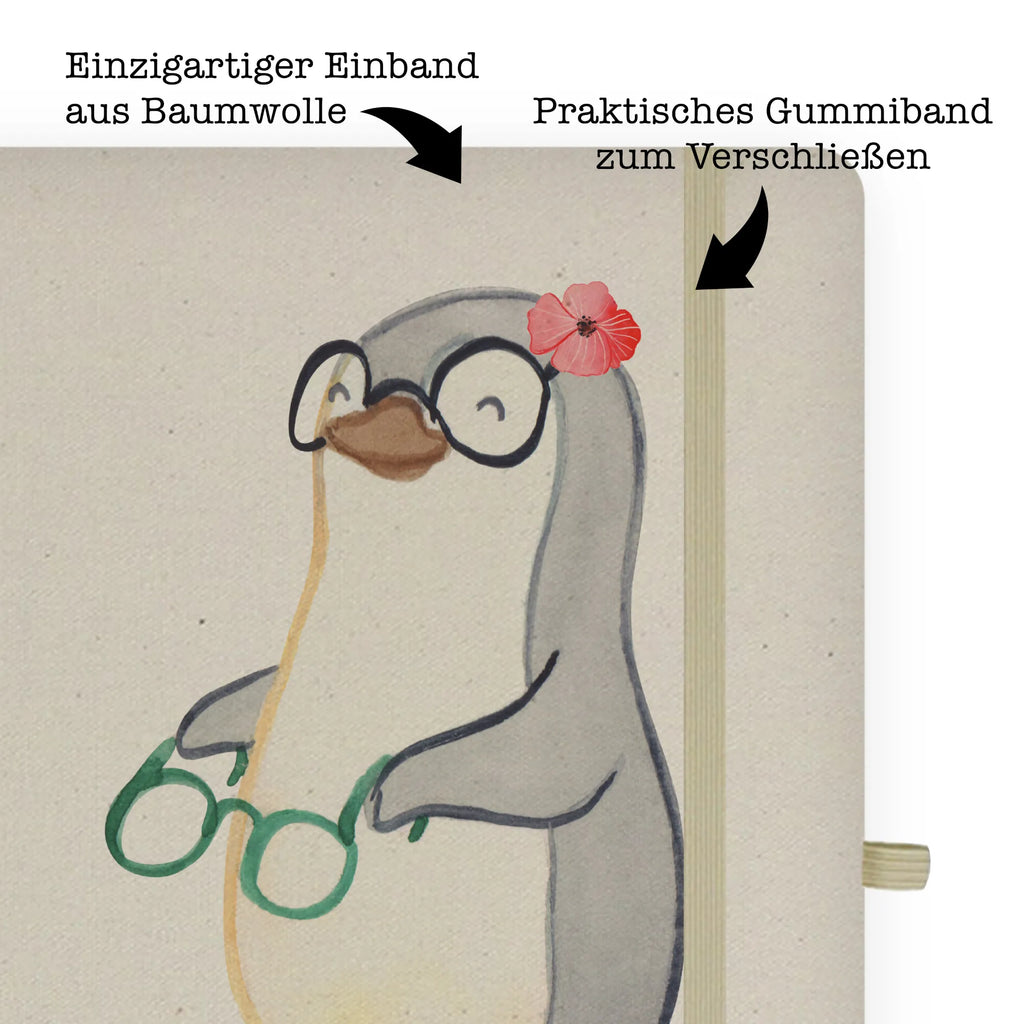 Personalised notebook optician heart gift, gift idea, best, farewell gift, passing exam, anniversary, retirement, promotion, job start, sayings, funny, profession